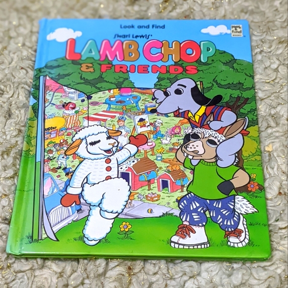 Vintage Other Shari Lewis Lamb Chop Friends Look And Find Poshmark